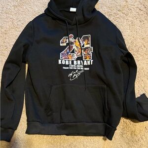 Black Kobe Bryant Tribute Hoodie